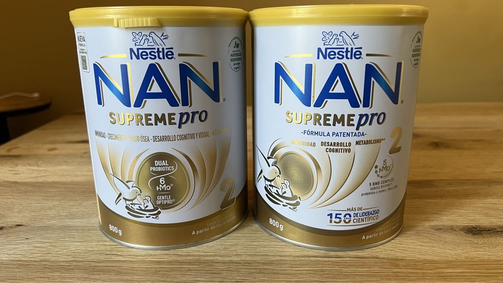 Sigilat-Formula de lapte praf NAN 2 Supreme Pro, 800g, Nestle