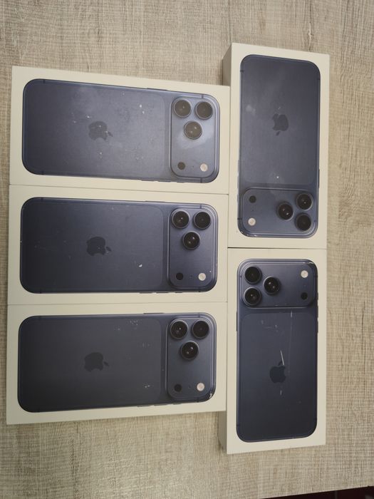 Налични! Apple iPhone 17 Pro Max 512GB Deep Blue Silver