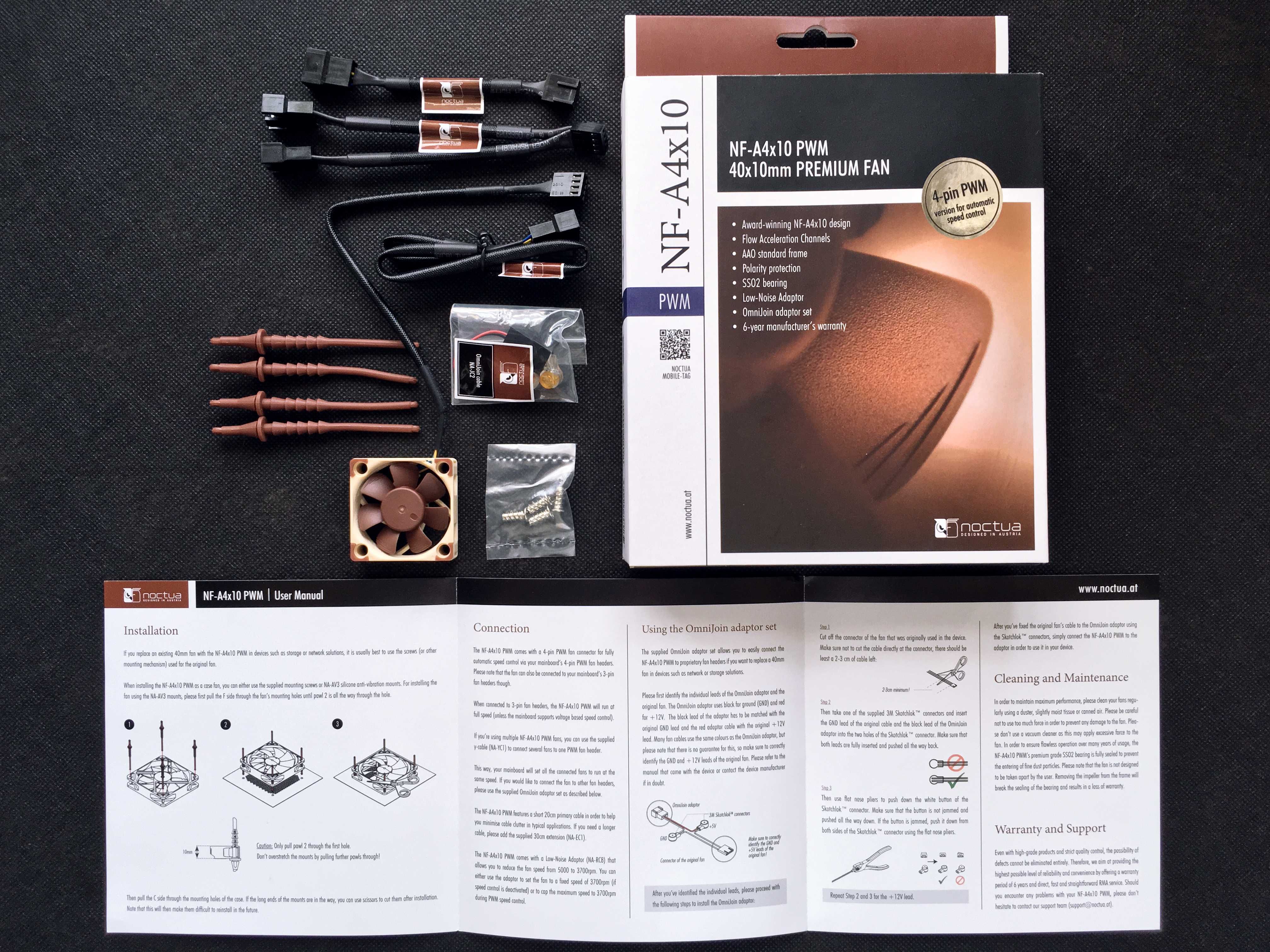 NOCTUA NF-A4x10 12V PWM 40mm Premium Fans