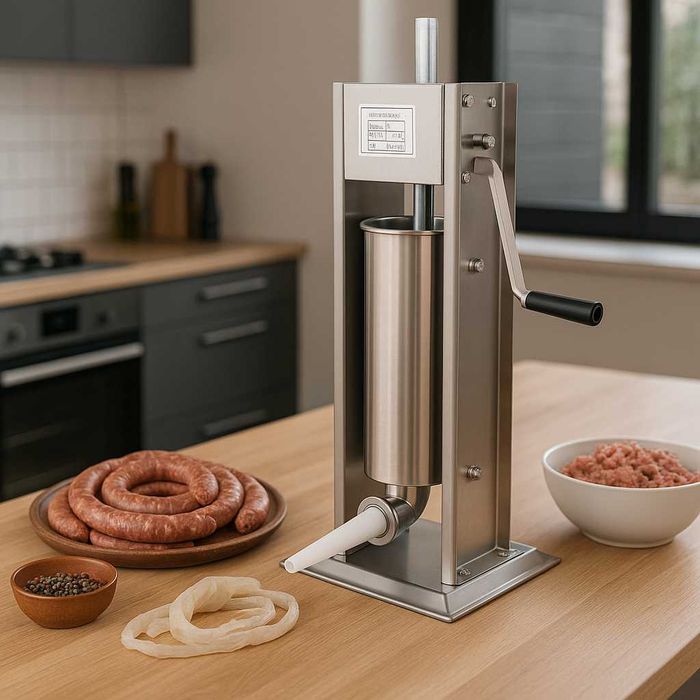 Masina Aparat Manual Umplut Facut Carnati Carnatar Vertical  5 kg BH