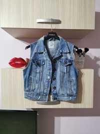 Vesta denim Bershka