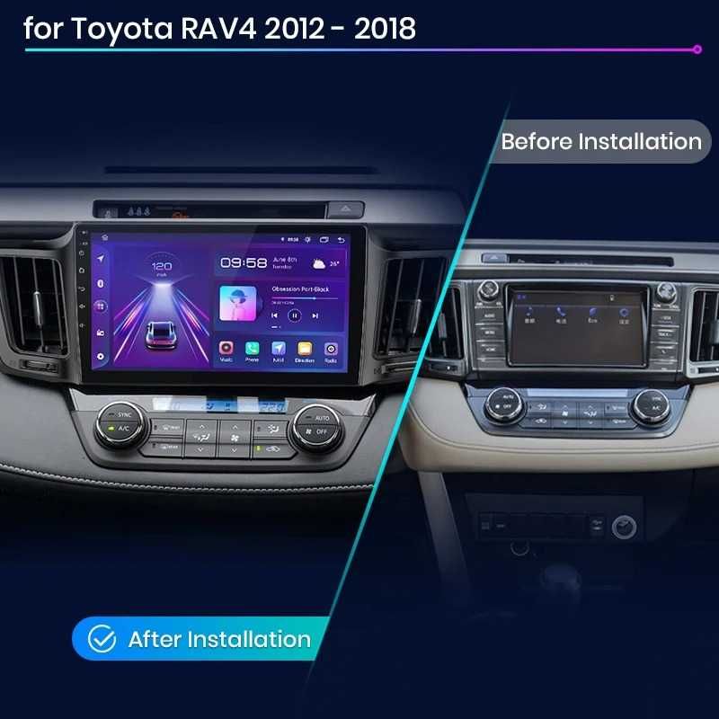 Navigatie Dedicata Toyota Rav 4 (2012-2018), 10 Inch, Bluetooth, WiFi