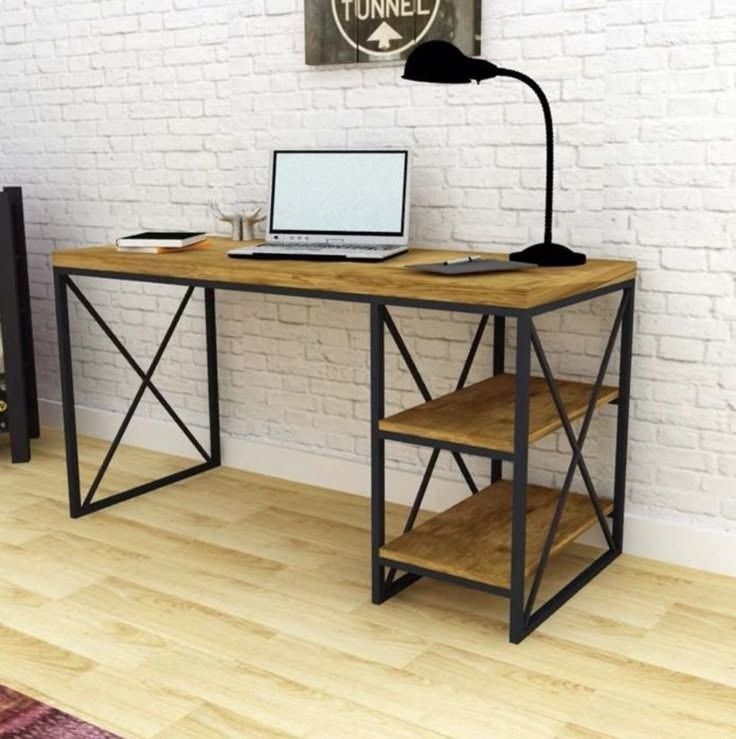 Компьютерный стол лофт, kompyuter stoli loft uslubida