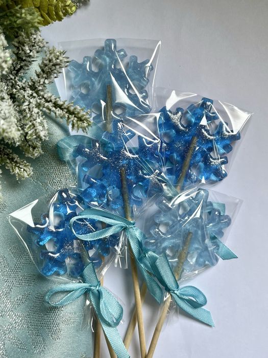 Новогодние леденцы из изомальта