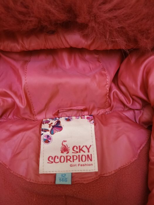Куртка для девочек, теплая, новая
