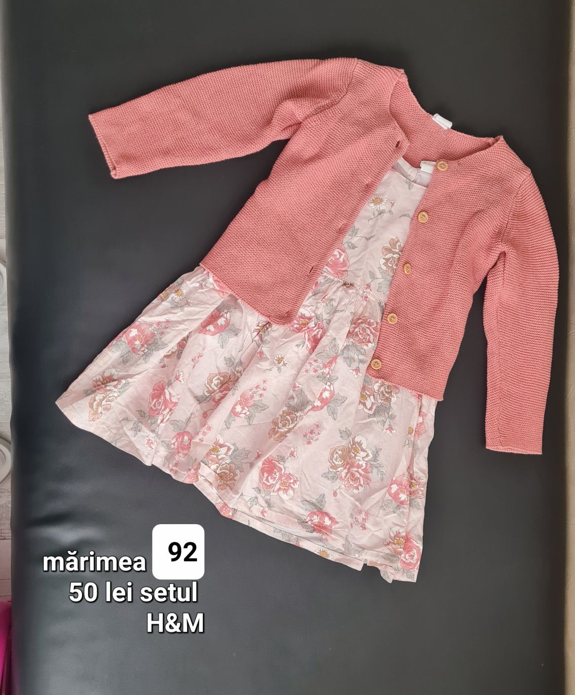 Set rochie H&M mărimea 92