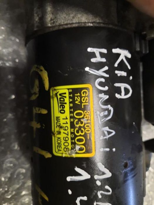 electromotor hyundai kia hyundai i20 i30 kia ceed kia Rio 1.2 benzina