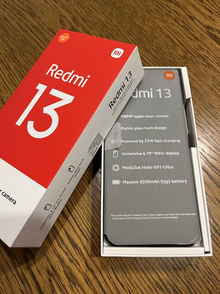 Xiaomi Redmi 13 midnigth black