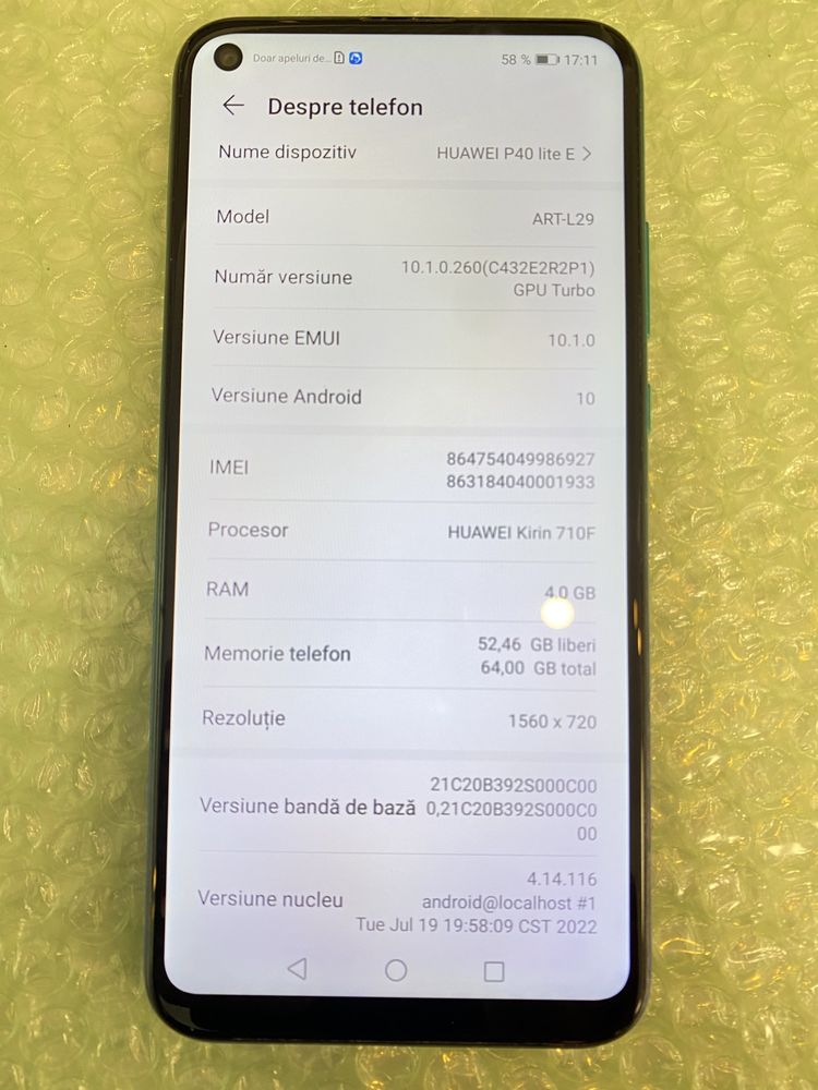 Huawei P40 Lite E 64gb  ID-qil154