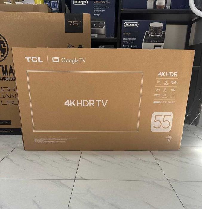 телевизор TCL 55 4K LED Smart Google TV 2025 NEW доставка бесплатно