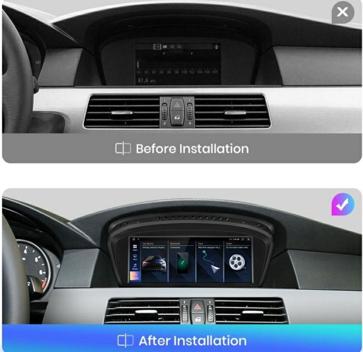 Navigatie Android dedicat pt. BMW Seria 5 E60, E61, E63, E64, E90, E91