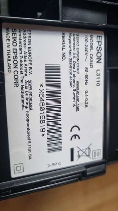 Imprimanta Epson L3110 pentru piese