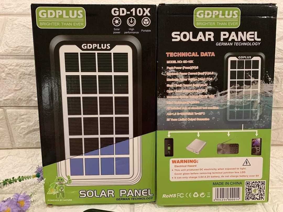 Соларен панел GDPLUS GD-10X , 3W,  6V, 26x15 см