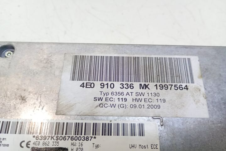 Modul bluetooth 4E0910336MX Audi A5 8T seria