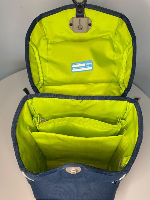 Ghiozdan Rucsac școlar ergonomic Ergobag Cubo Set, set de 2 piese