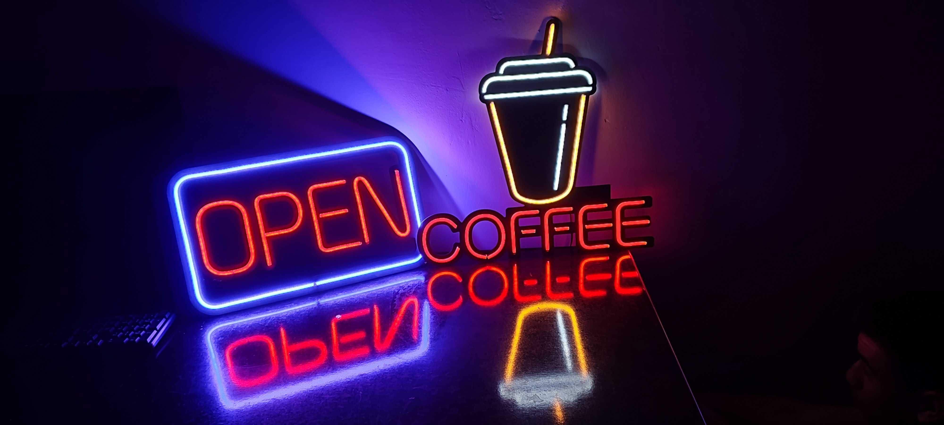 neon OPEN viveska