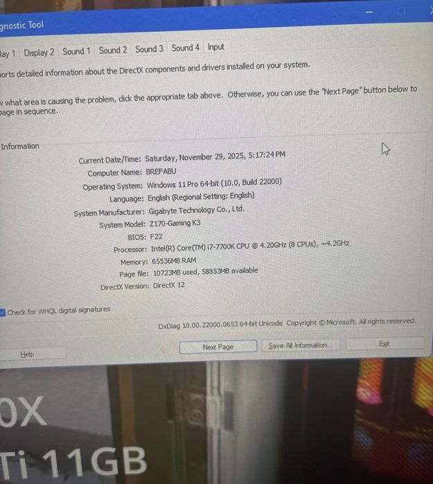 Procesor i7 7700K , 4.2 Ghz 8MB caache skt1151