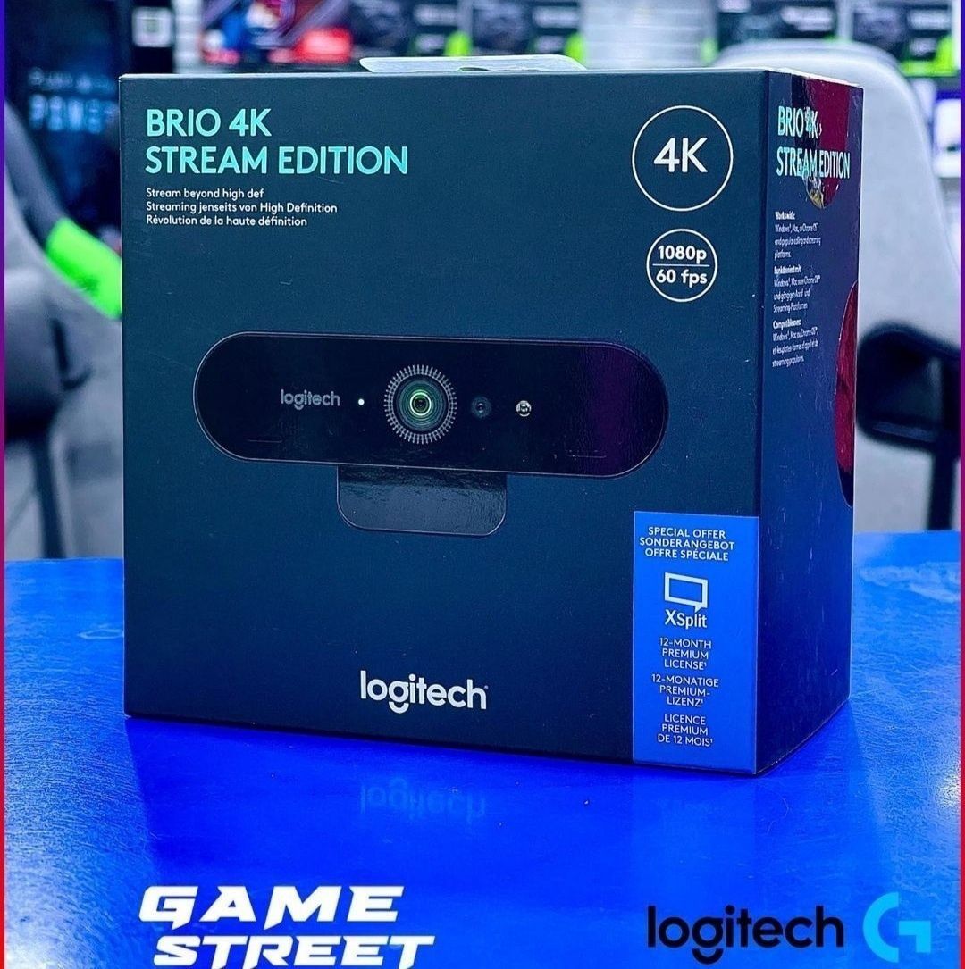 СКИДКА! Оригинал! Logitech BRIO 4K Stream Edition Веб-камера/Вебкамера