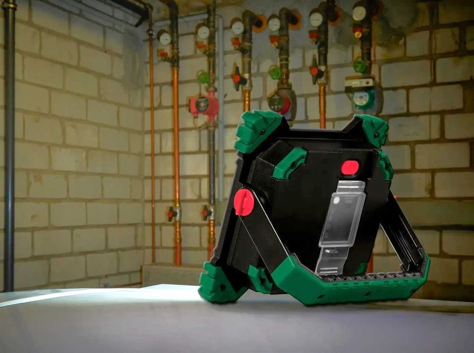 Lampa de lucru cu acumulator, proiector, reflector, NOUA, din Germania