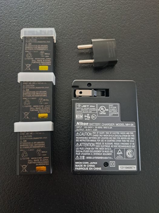 Incarcator acumulator baterie EN-EL25 si MH 24 cu baterii EN-EL 14