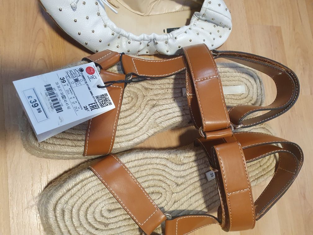 ZARA обувки р39. -70%