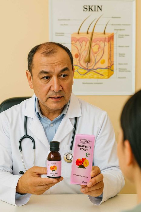 Масло Персиковое 25мл  (Шафтоли ёғи)