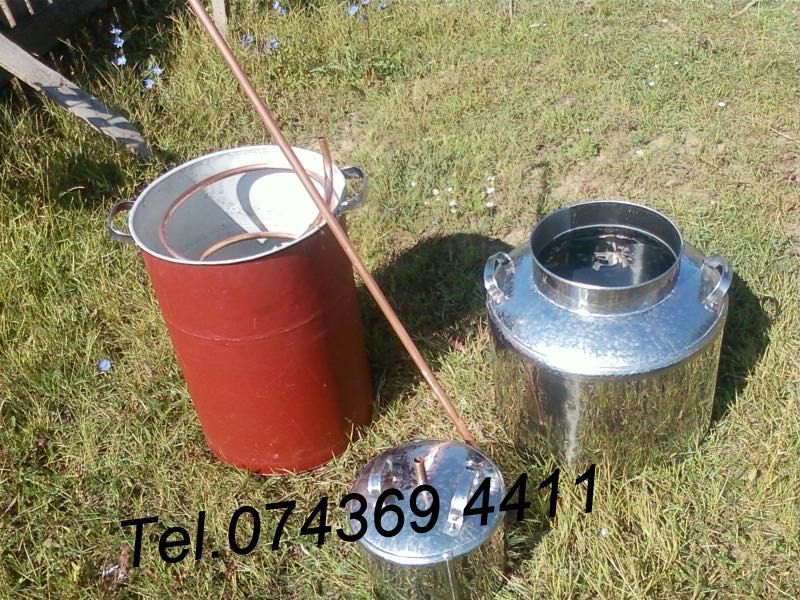 Cazane pt Tui,ca,de Inox,60 sau 120 litri+Accesorii