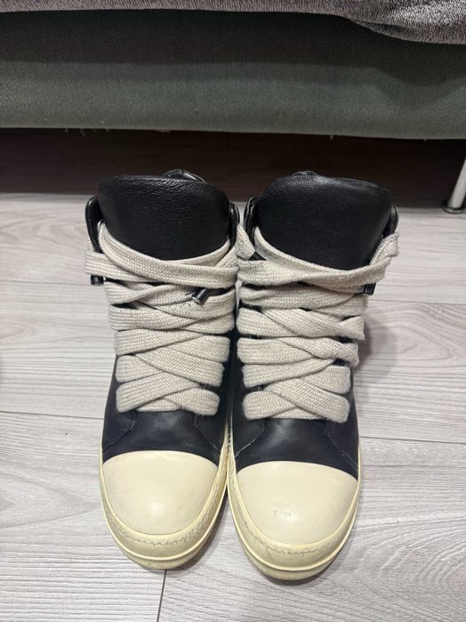 Rick Owens Jumbo Leather Puffer Ramones size 42