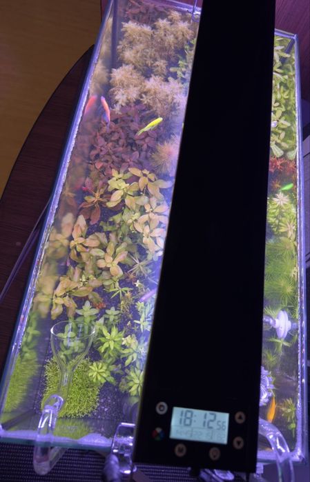 Lampa acvariu Full Spectrum WRGB Aluminiu (60-80cm)