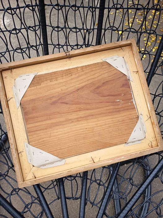 Tablou Autentic Peisaj Pictat Și Semnat Artist Din Italia