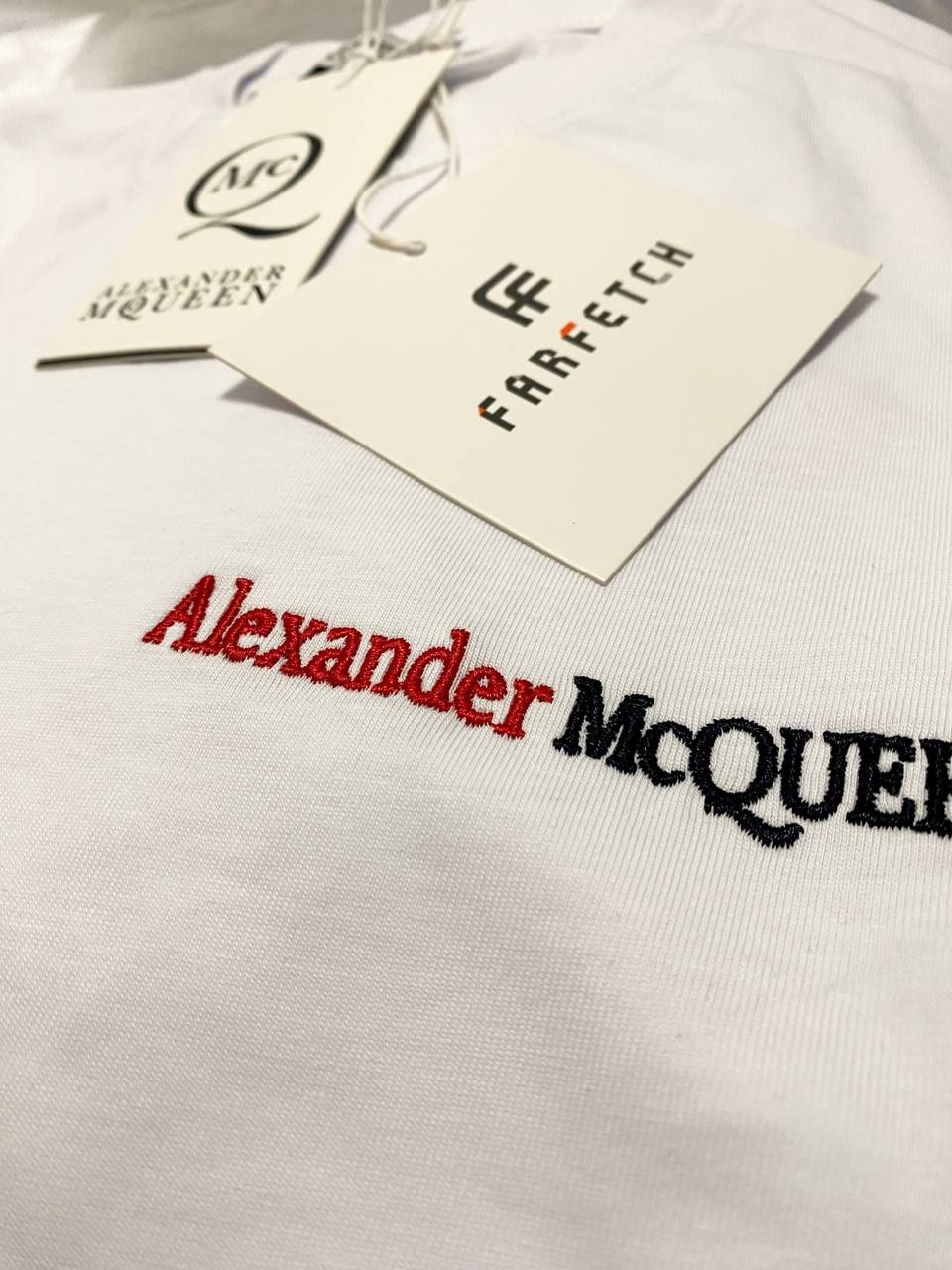 Tricou Alexander Mcqueen alb