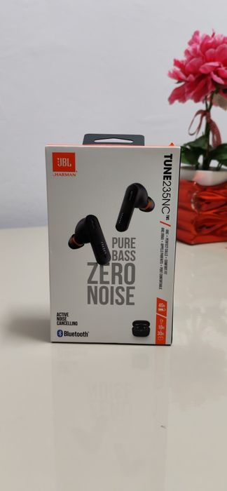 Casti True Wireless JBL Tune 235 NC, True Wireless, Pure Bass, Sigilat