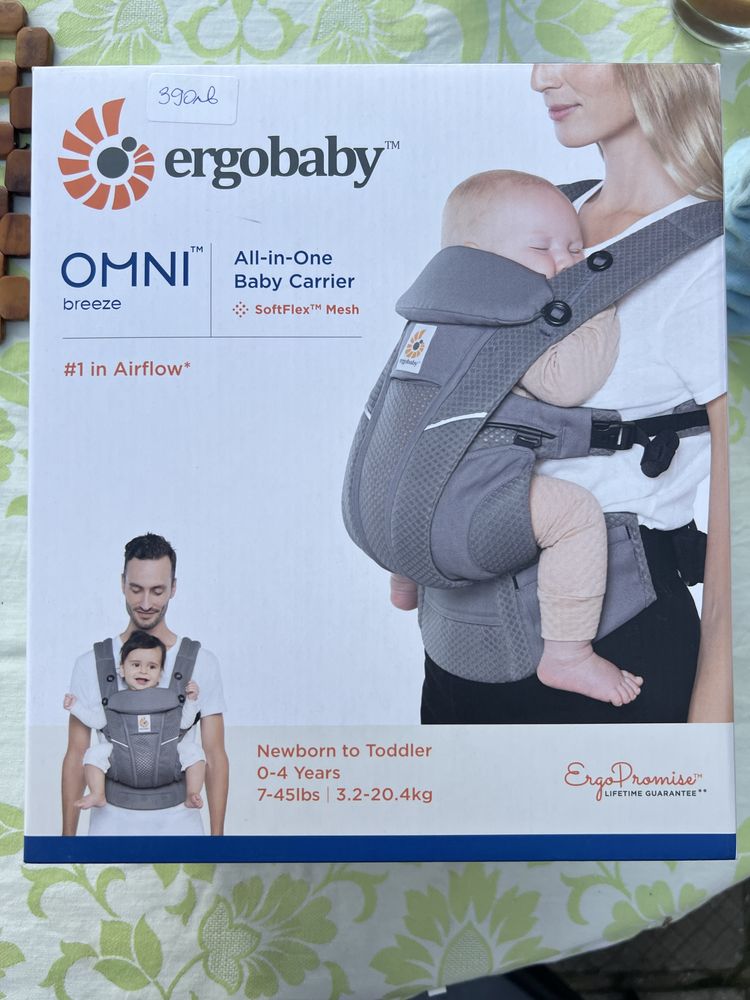 Ергономична раница-ergobaby omni breeze