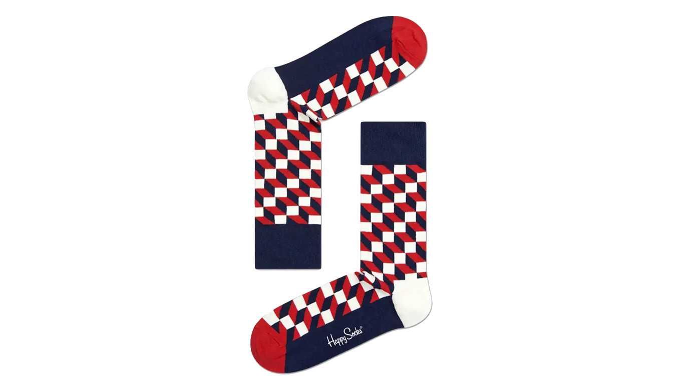 Happy Socks Classic Унисекс подаръчен комплект чорапи - 4 чифта