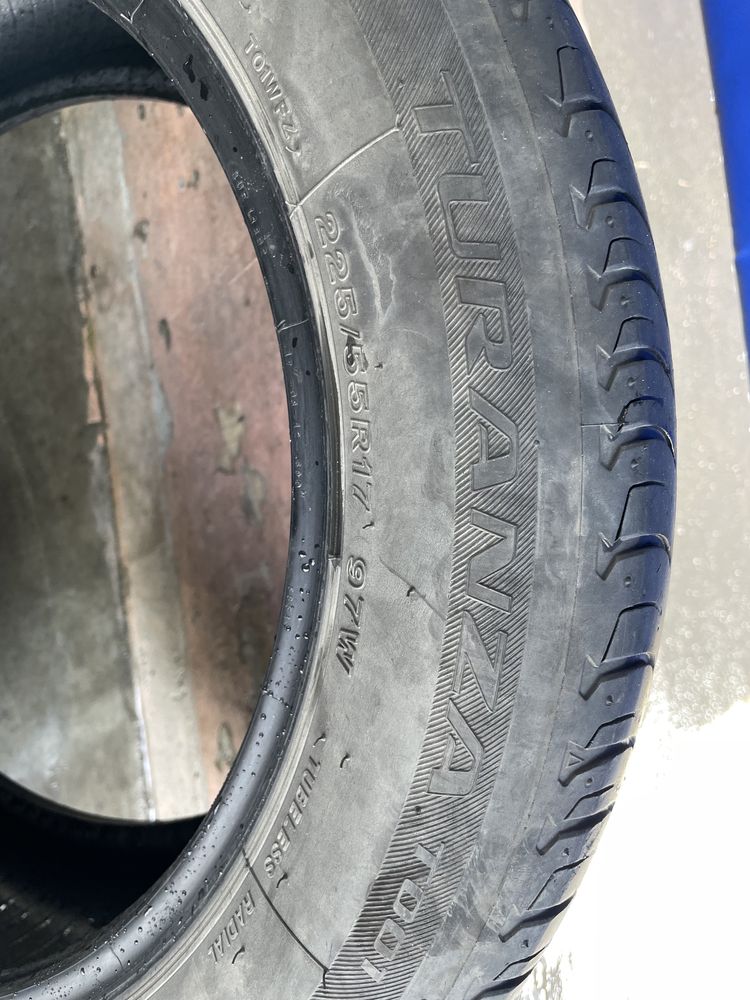 Летние шины Bridgestone Turanza 225/55 17 срочно! Торг!