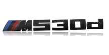 емблема BMW 530D M530d M power черен мат