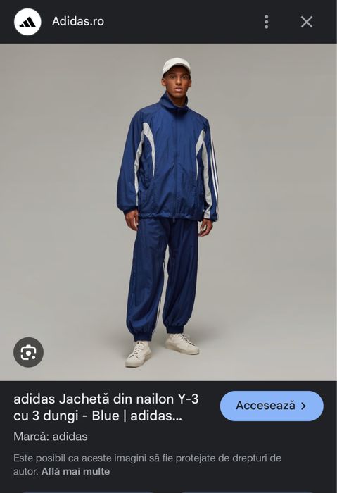 Jacheta din nailon Adidas Y3 marimea S noua cu eticheta!