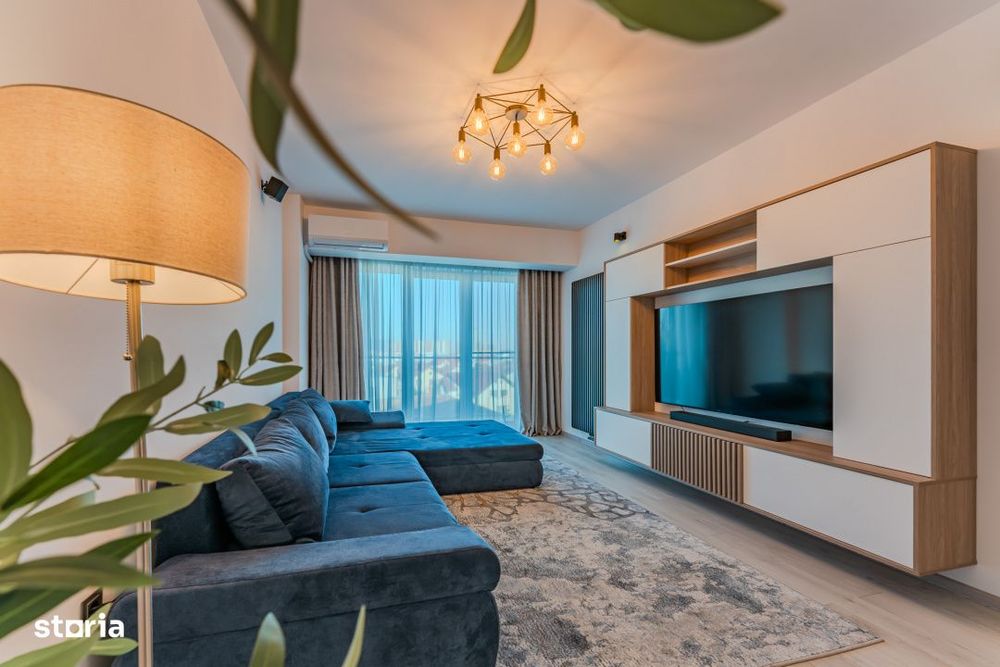 Apartament modern, 3 camere, mobilat, zona Coresi