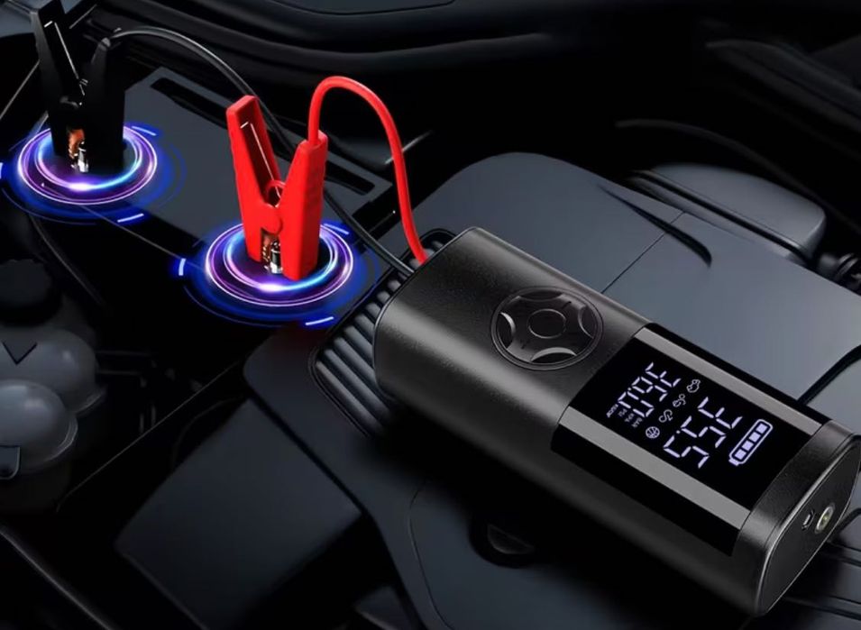 Starter/ jumper, de mașină, compresor de aer