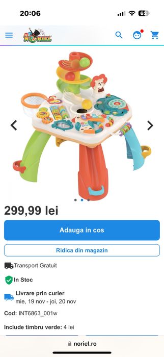 Masuta activitati Noriel