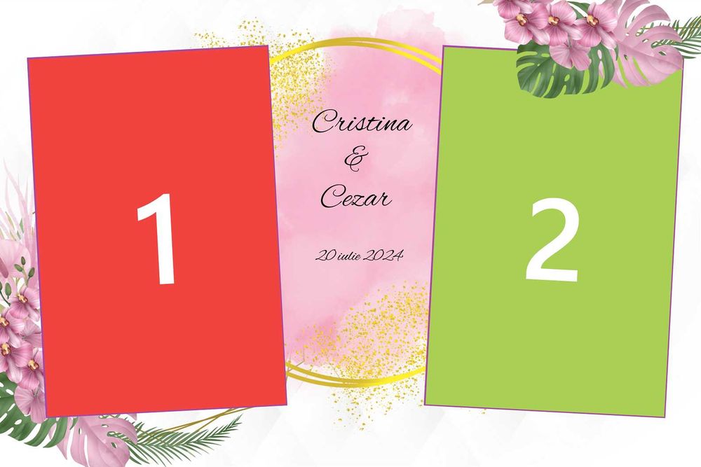 Template-uri nunta/botez editabile pentru dslrbooth