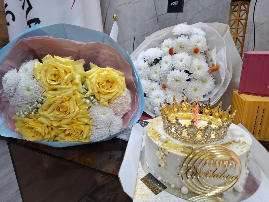 Букеты цветов дешево