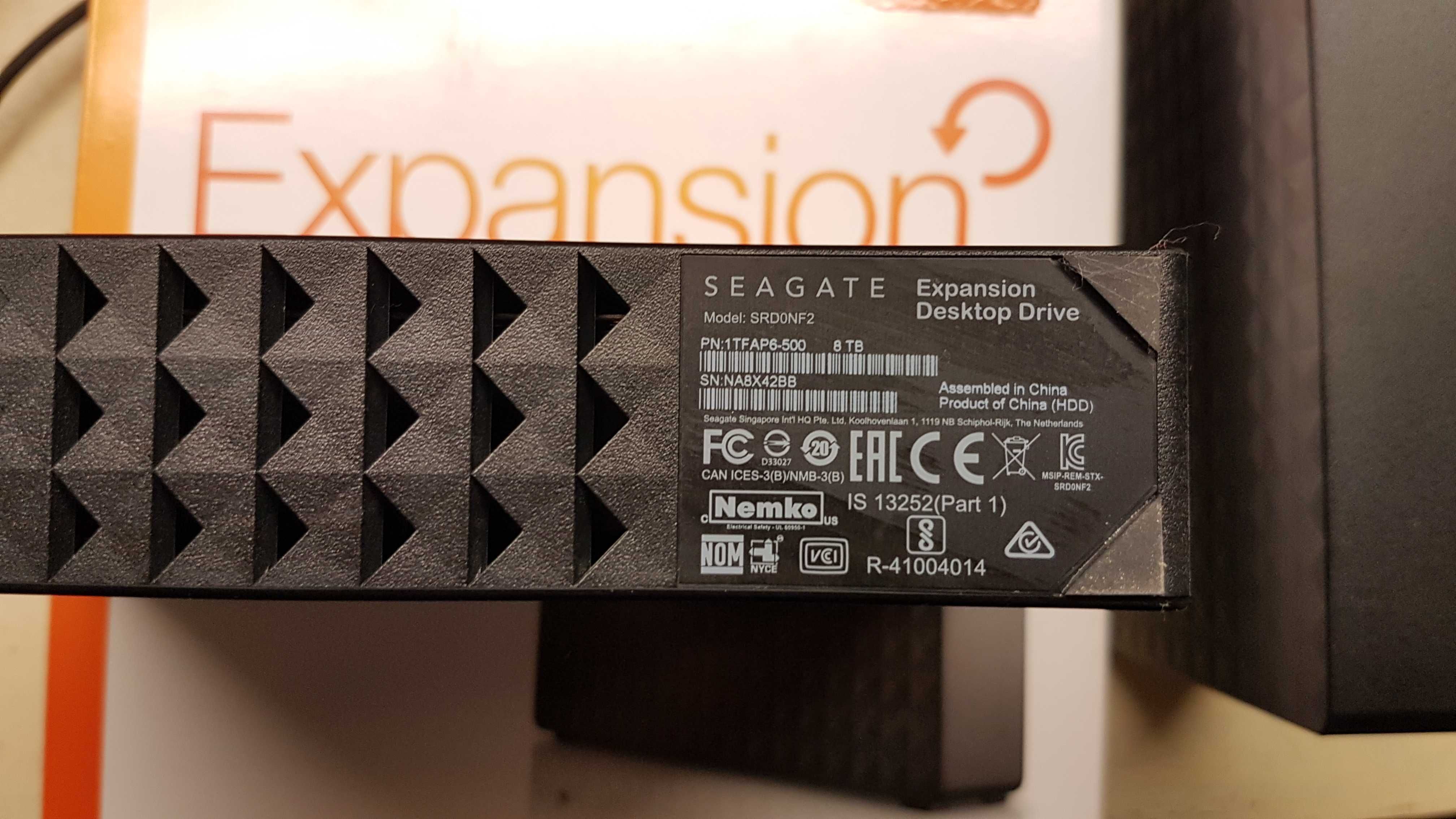 Xард диска Seagate Expansion 8TB (Външен)