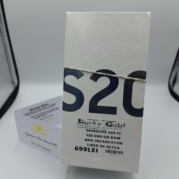 Samsung s20 fe 128 GB 6 GB RAM factura garanție #48153