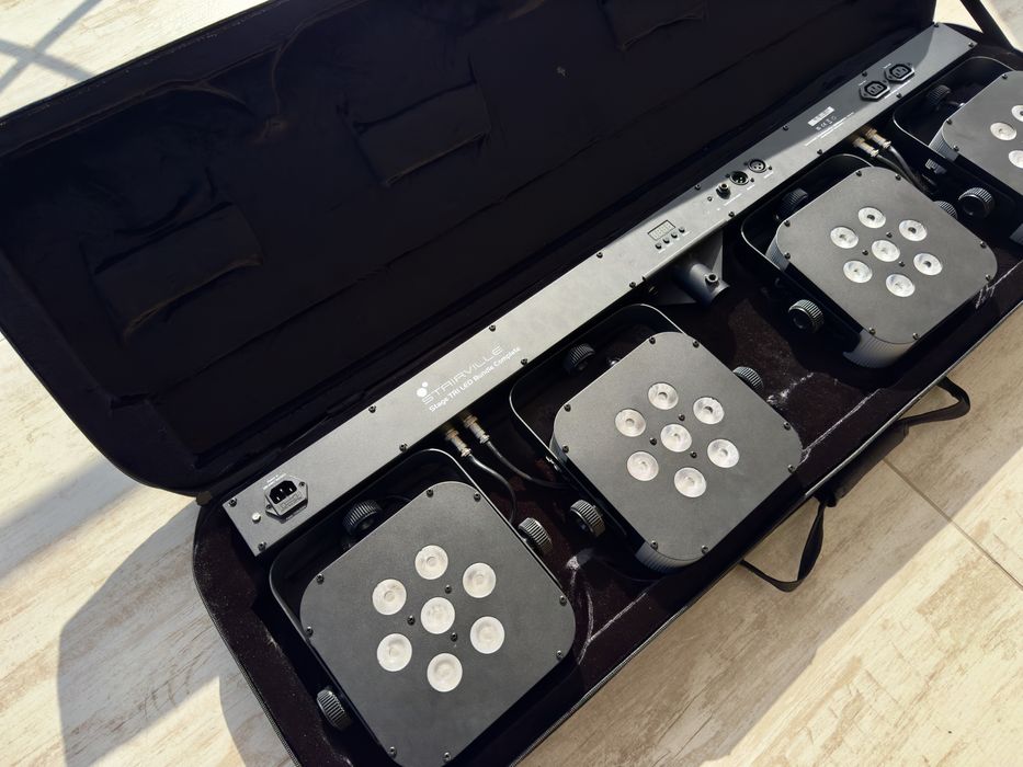 Set 4 Par Led Starville + DMX