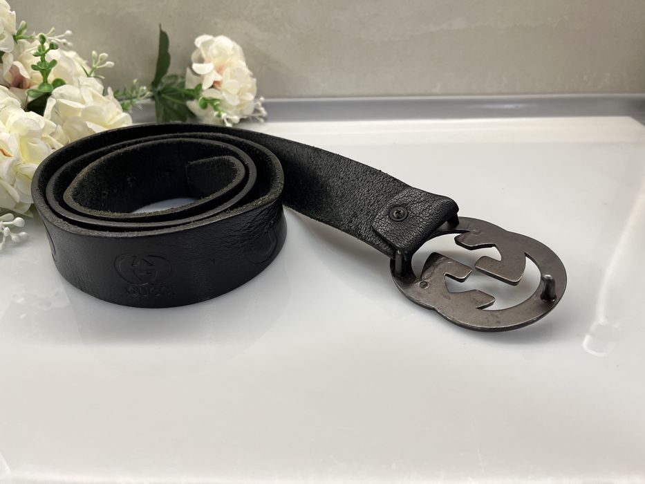 Кожен колан gucci
