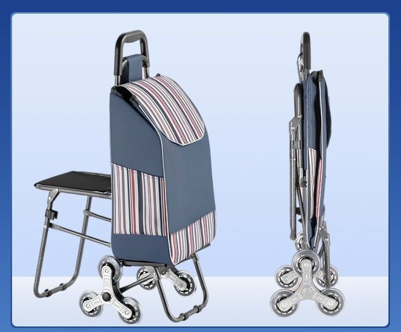 Сумка со стульчиком на  колесиках