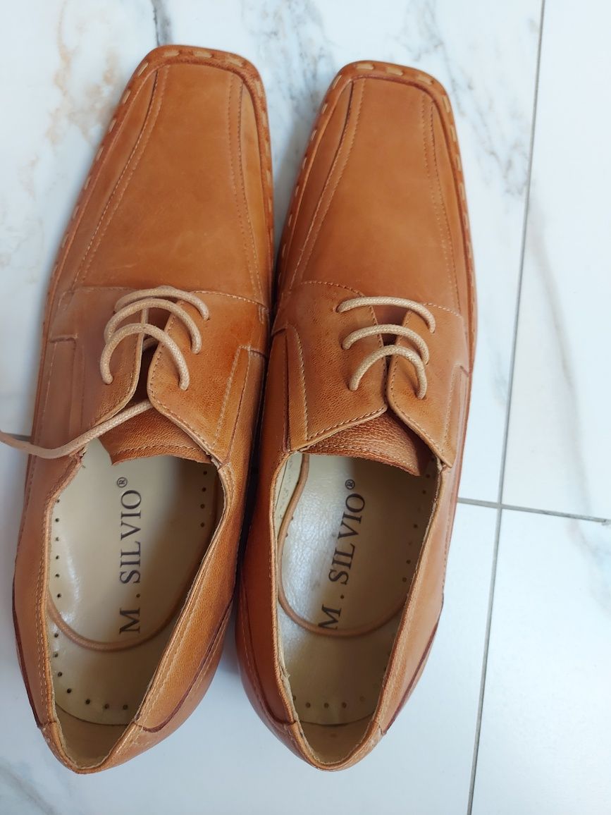 Pantofi din piele M. SILVIO