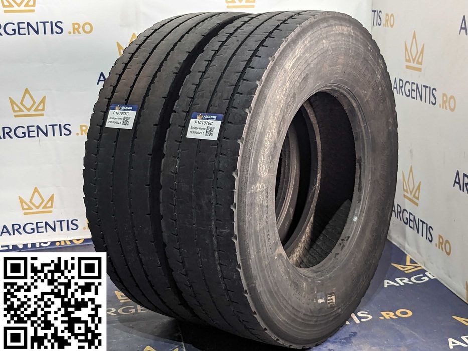 Pereche 2 anvelope 295/80R22.5 Bridgestone (cod P101076C)