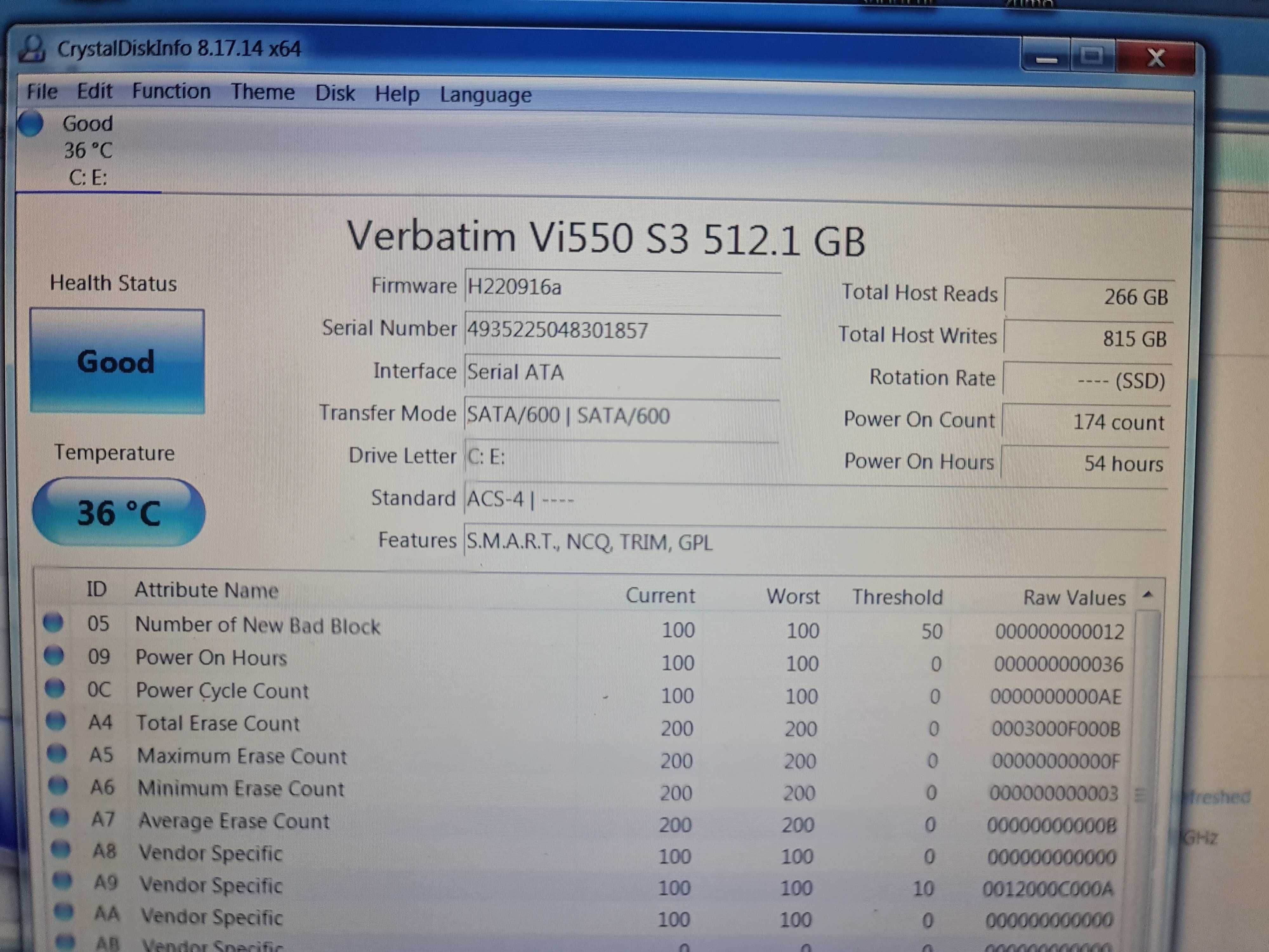 HP Elitebook 8570W Core i7-3740QM 4x 2,70GHz 16GB 512GBssd K1000M